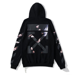 Off-White Black Arrow Graphic Hoodie