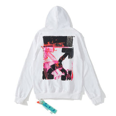 Off-White Black Abstract Arrow Hoodie