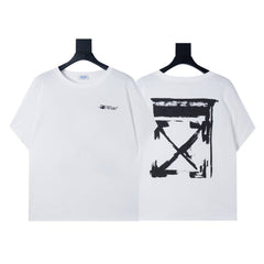 Off-White Brush Arrow Cotton T-Shirt