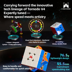 X-Man Tornado V4 AI 3x3 UV (with Power Bank)