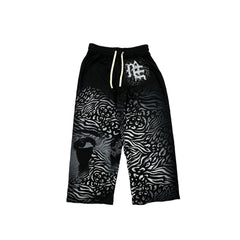 Black ‘Striped’ Sweatpants