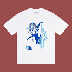 TRAPSTAR Blue Shadow Graphic T-Shirt