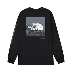 The North Face Fine Alpine Equipment Mountain Graphic Long Sleeve T-Shirt – Black