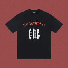 TRAPSTAR Gothic Logo Black T-Shirt