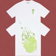 TRAPSTAR Neon Green Graphic T-Shirt