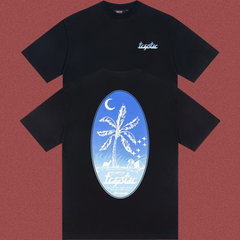 TRAPSTAR Palm Tree Graphic T-Shirt Black
