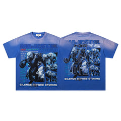 MAJESTIK Graphic Streetwear Vintage T-Shirt