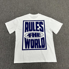 Graphic Print Oversized T-Shirt Streetwear Casual Short Sleeve Tee