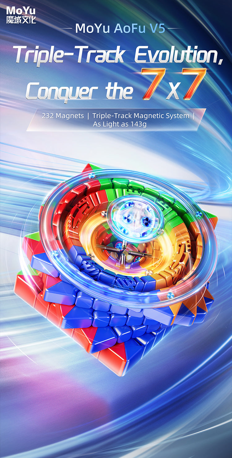 MoYu AoFu V5 7x7 (Double-Track Magnetic)