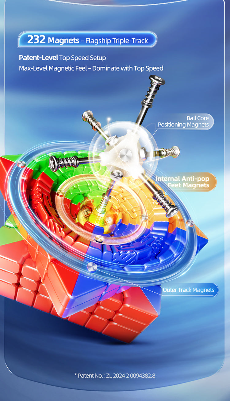 MoYu AoFu V5 7x7 (Double-Track Magnetic)