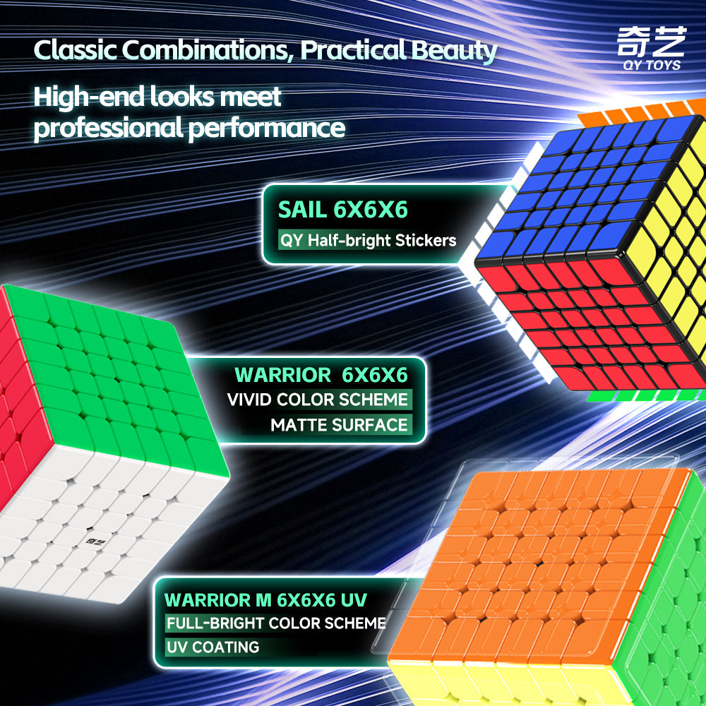 QiYi Warrior 6x6 (Magnetic + UV)