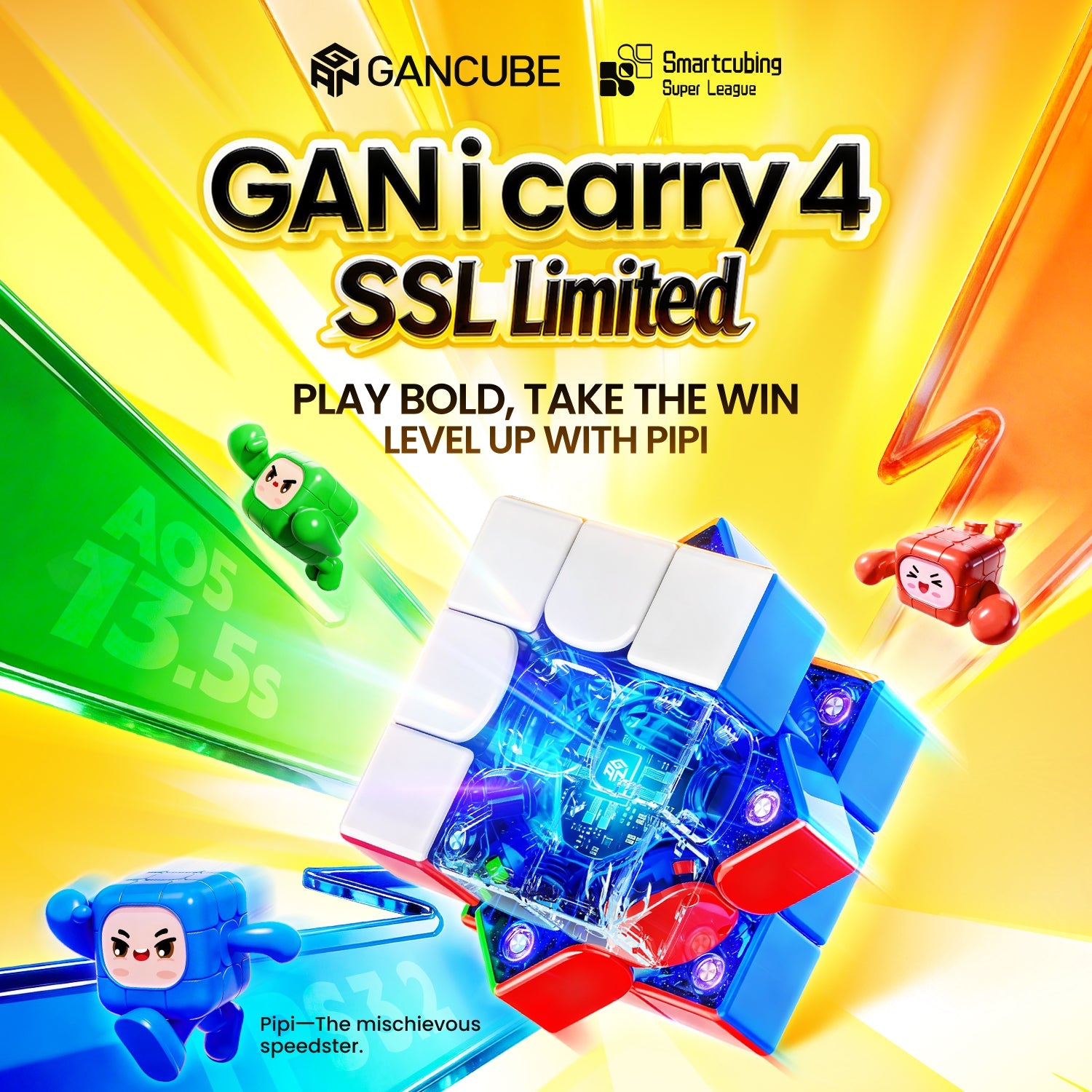 GAN356 i Carry 4 3x3 (UV Coated, SSL LE)