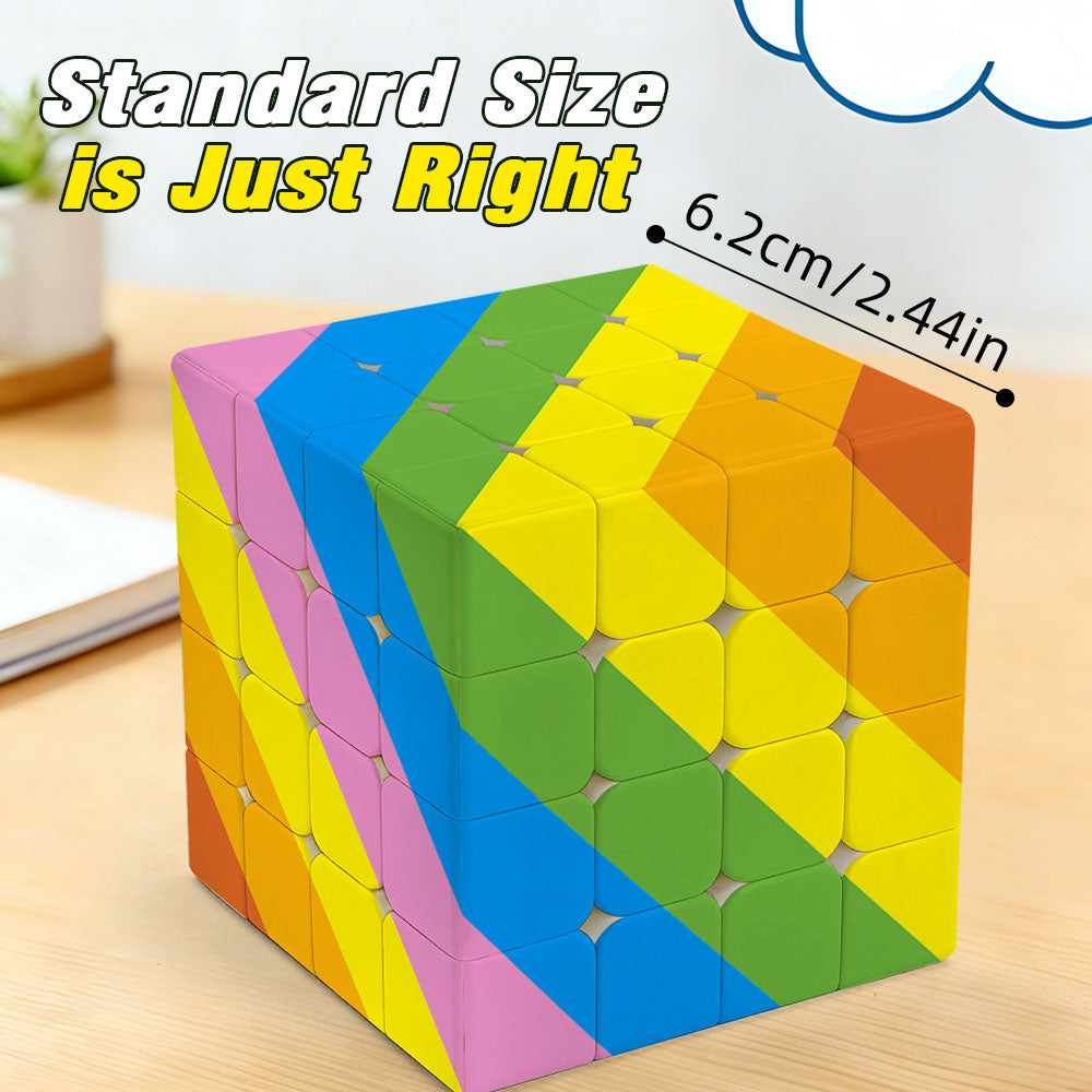Ziina Rainbow Cube 4x4 (6-Color)