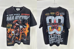 MAJESTIK Moto Sports Graphic T-Shirt