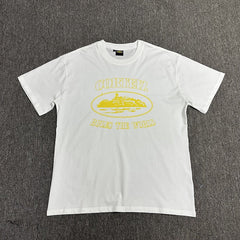 Vintage Graphic Print Short Sleeve T-Shirt Casual Streetwear Cotton Tee