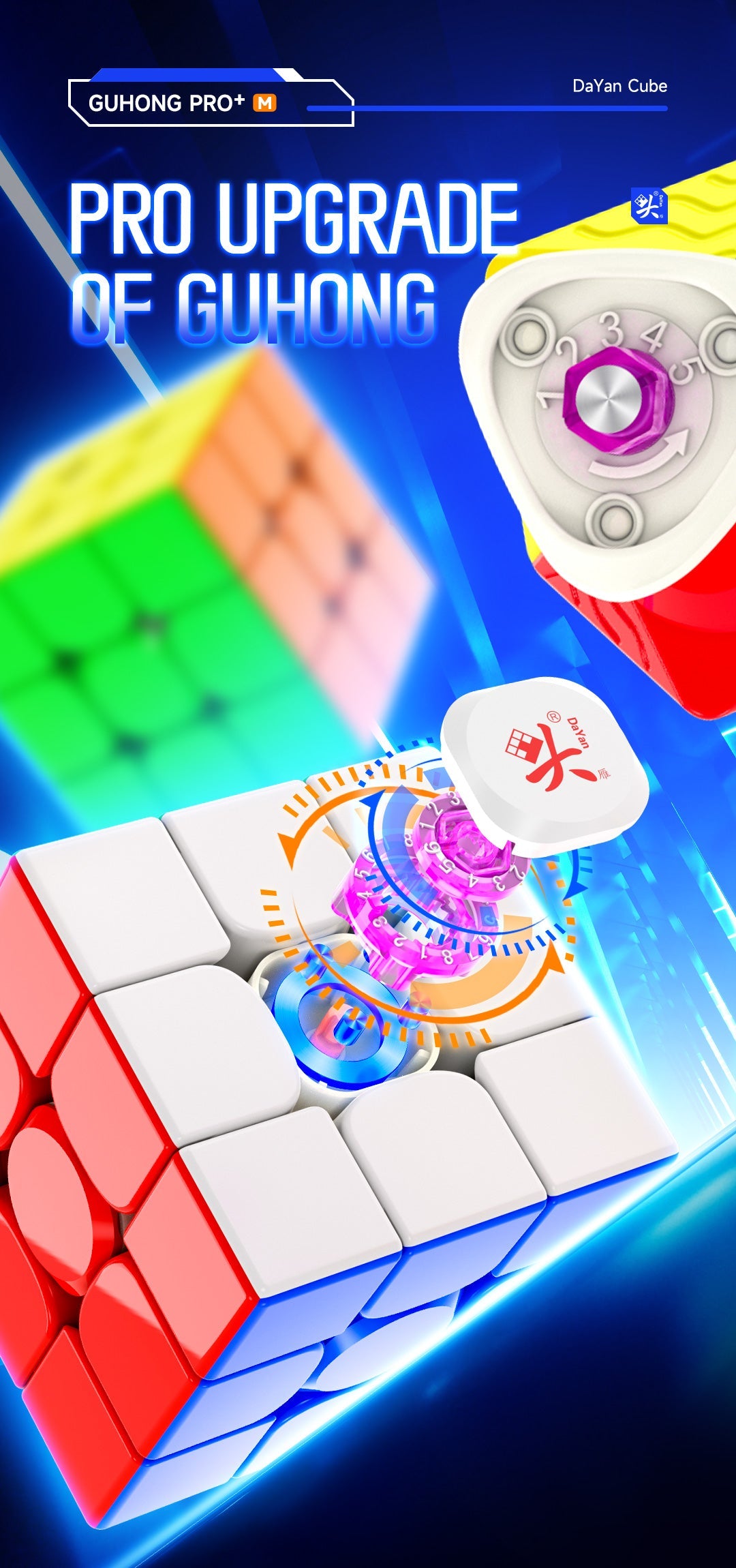 DaYan GuHong Pro+ 3x3 54mm (MagLev)