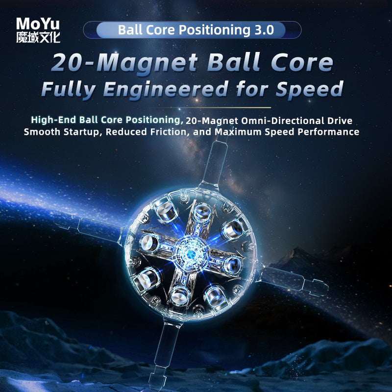 MoYu WeiLong V11 3x3 (8-Magnet Ball-Core + UV)