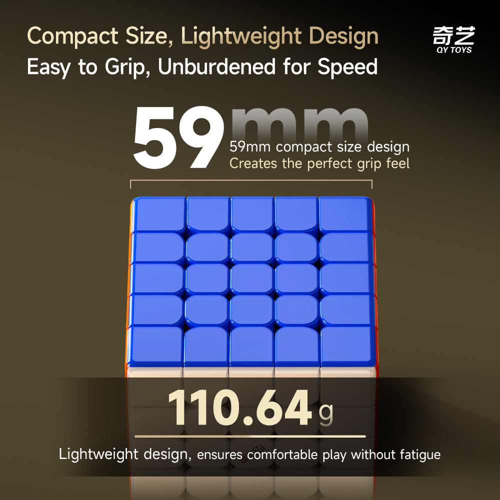 QiYi Warrior 5x5 (Magnetic + UV)
