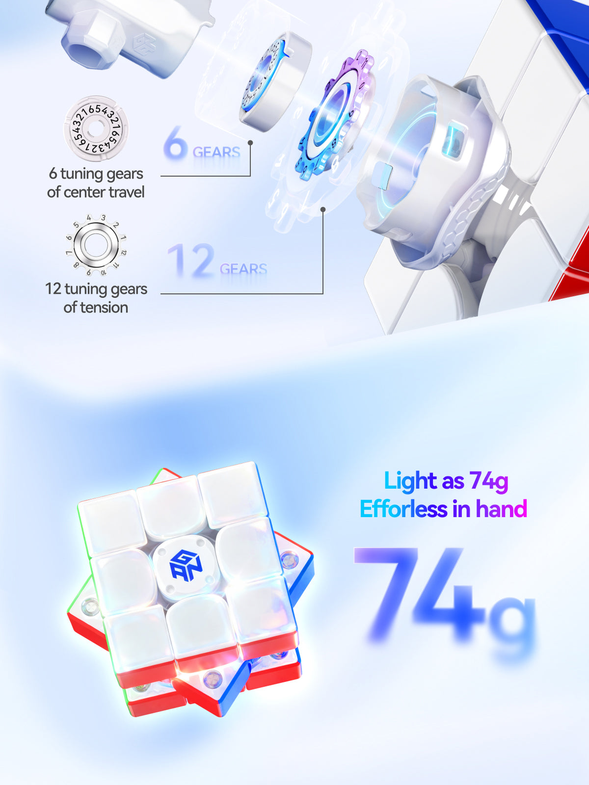 GAN i4 MagLev UV 3x3 (Smart Cube)