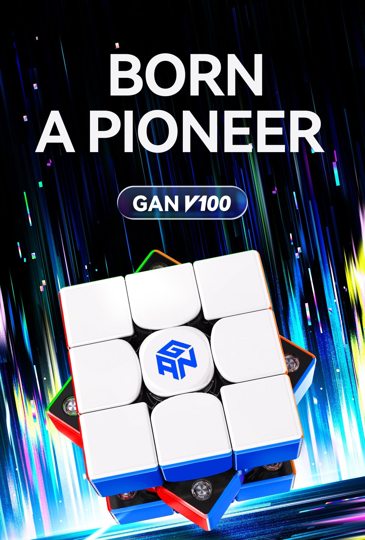 GAN V100 MagLev 3x3 (Frosted)