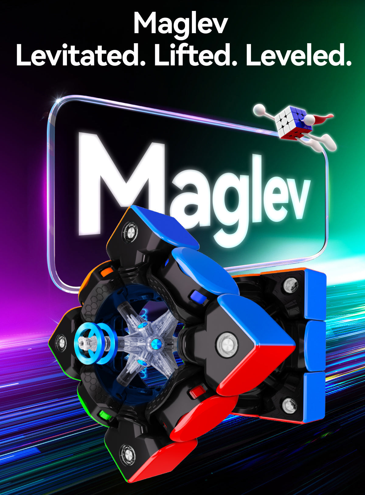 GAN V100 MagLev 3x3 (Frosted)