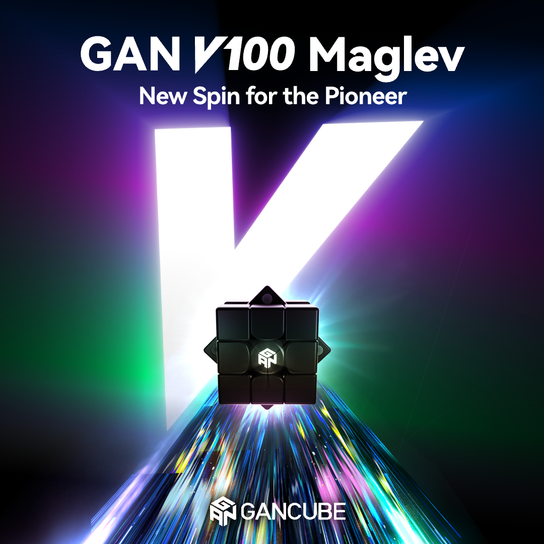 GAN V100 MagLev 3x3 (Frosted)