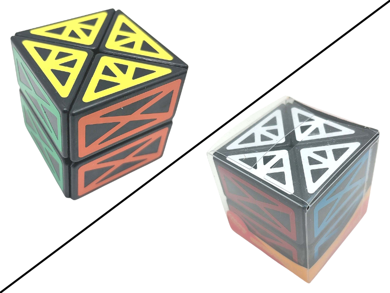 Lee 2x2 Fisher Cube (Hollow Stickers)