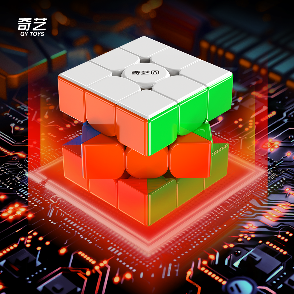 QiYi Warrior M 3x3 (Magnetic + UV Coated)