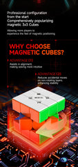 QiYi Warrior M 3x3 (Magnetic + UV Coated)