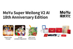MoYu Super WeiLong 3x3 V2 AI (8-Magnet Ball-Core + MagLev) - 18th Anniversary Edition