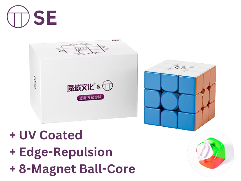 MoYu WeiLong WRM V10 3x3 (Edge-Repulsion + UV PiCube SE)