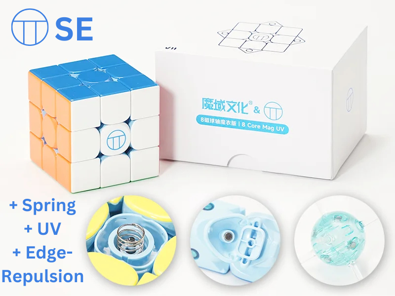 MoYu WeiLong V11 3x3 (8-Magnet Ball-Core + Spring + Edge-Repulsion + UV PiCube SE)