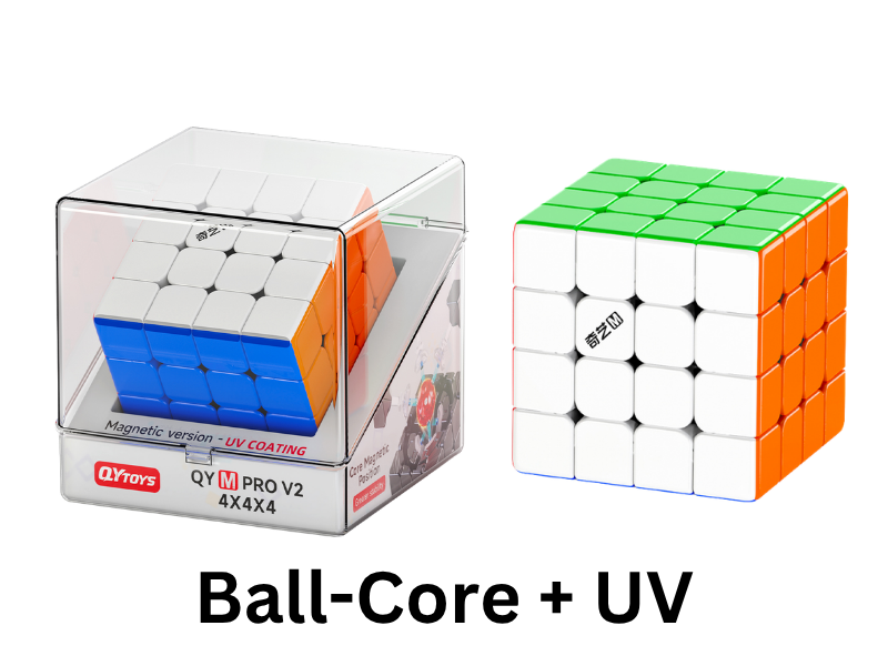 QiYi M Pro 4x4 V2 (Ball-Core + UV)