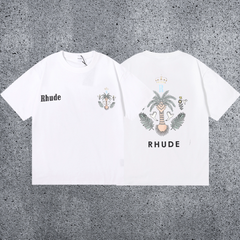 RHUDE Royal Crest T-Shirt – White