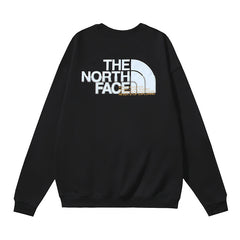 The North Face Oversized Half Dome Logo Crewneck Sweatshirt – Black