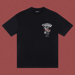 TRAPSTAR Dragon Logo Graphic T-Shirt Black