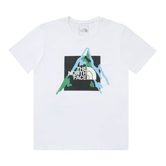 The North Face Mountain Peak Logo White T-Shirt