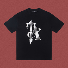 TRAPSTAR Chrome Logo Black T-Shirt