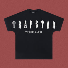 TRAPSTAR Gothic Logo Black T-Shirt
