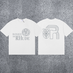 RHUDE Banque de Graphic T-Shirt – White