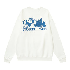 The North Face Forest Landscape Graphic Crewneck Sweatshirt – White