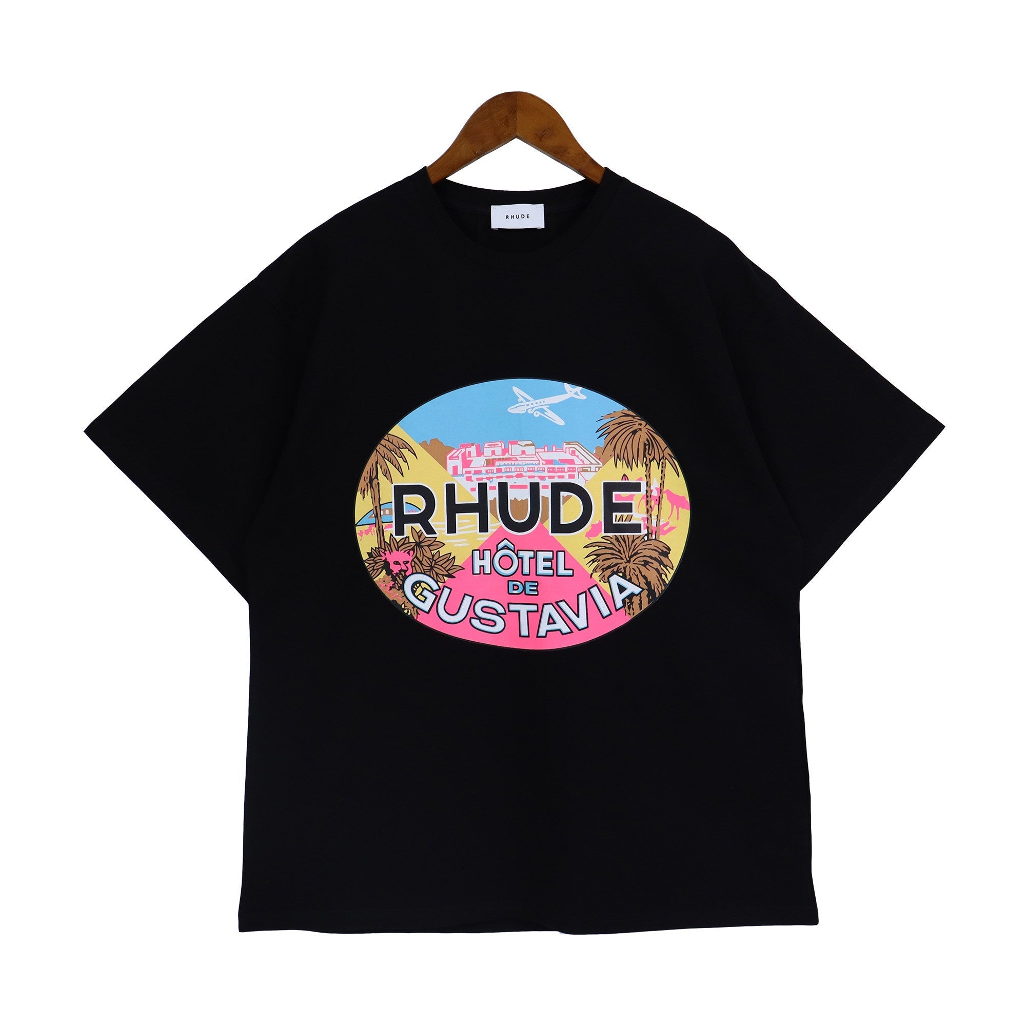 RHUDE Hotel de Gustavia Graphic T-Shirt