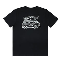 The North Face Adventure Van Back Graphic Black T-Shirt