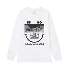 The North Face 1966 Exploration Graphic Long Sleeve T-Shirt – White