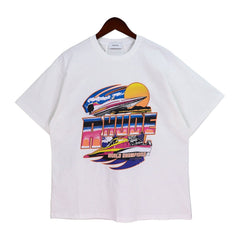 RHUDE World Champions Yacht Graphic T-Shirt