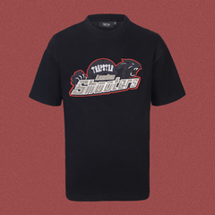 TRAPSTAR London Shooters Terry Logo Black T-Shirt