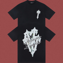 TRAPSTAR London Crystal Logo Graphic Black T-Shirt