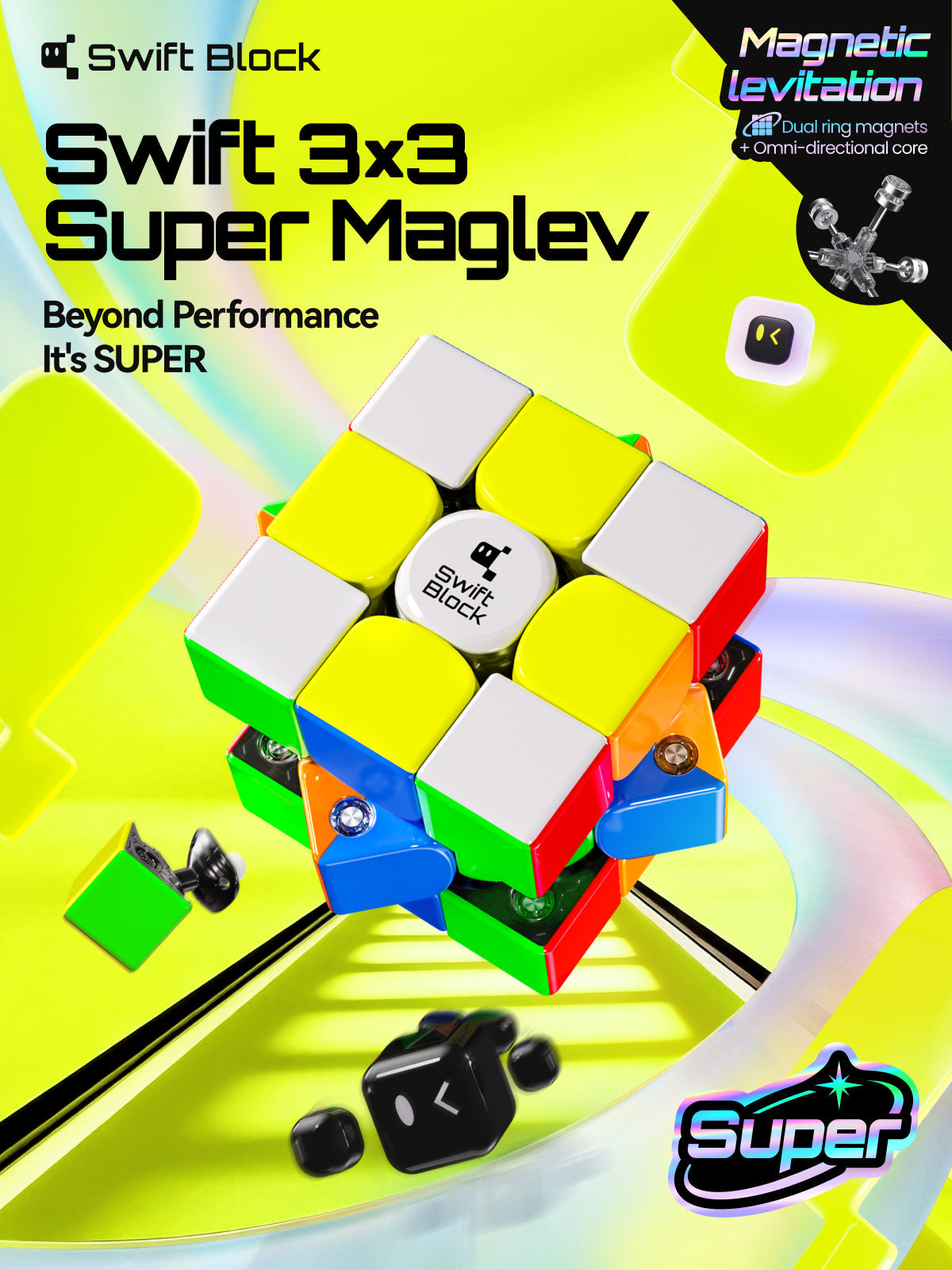 Swift Super MagLev UV 3x3