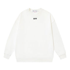 Off-White Minimal Logo Sweatshirt White
