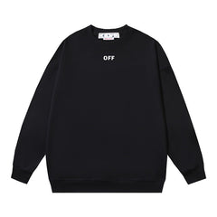 Off-White Minimal Logo Sweatshirt Black